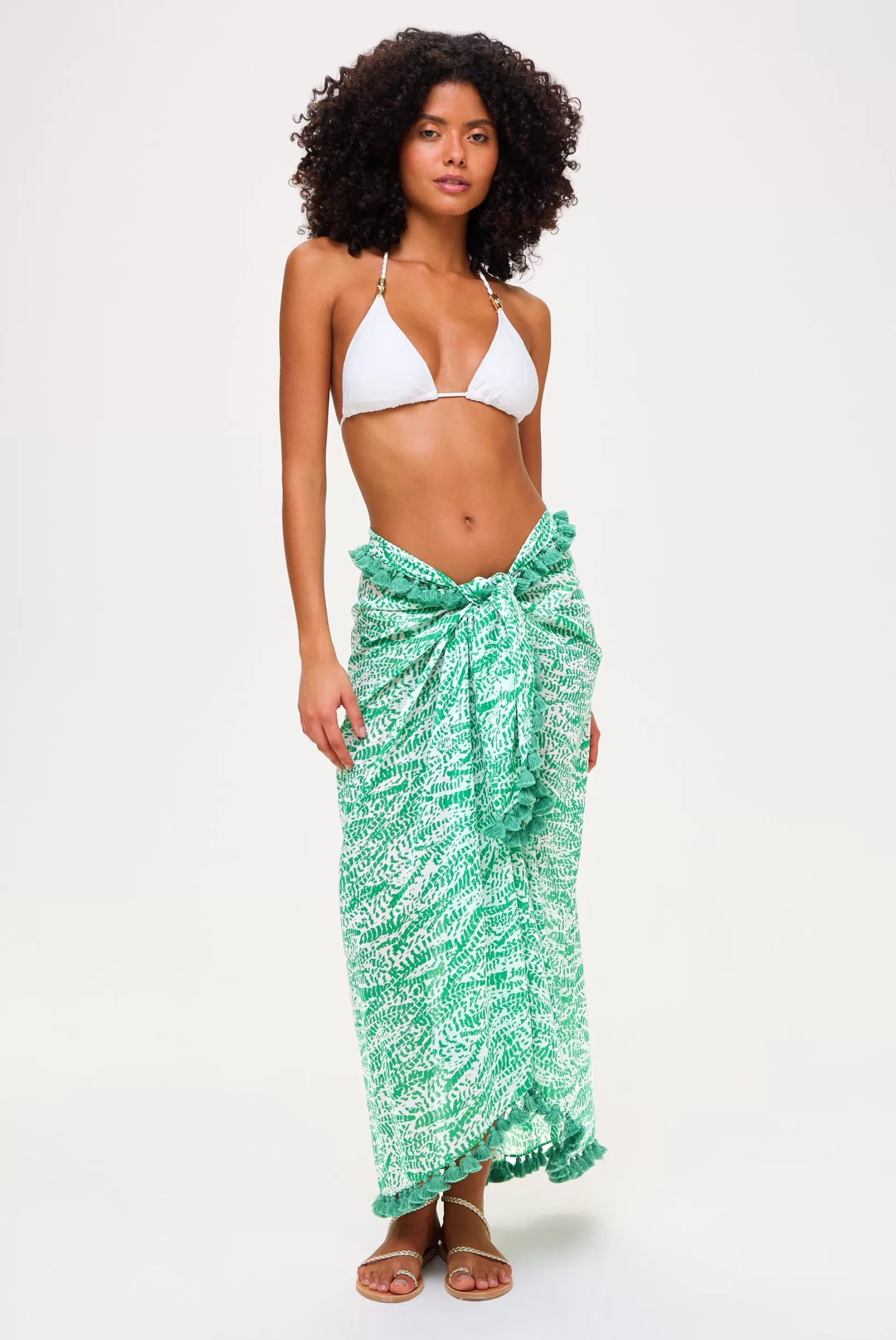 Belle Mare Tassel Trim Sarong^Heidi Klein Discount