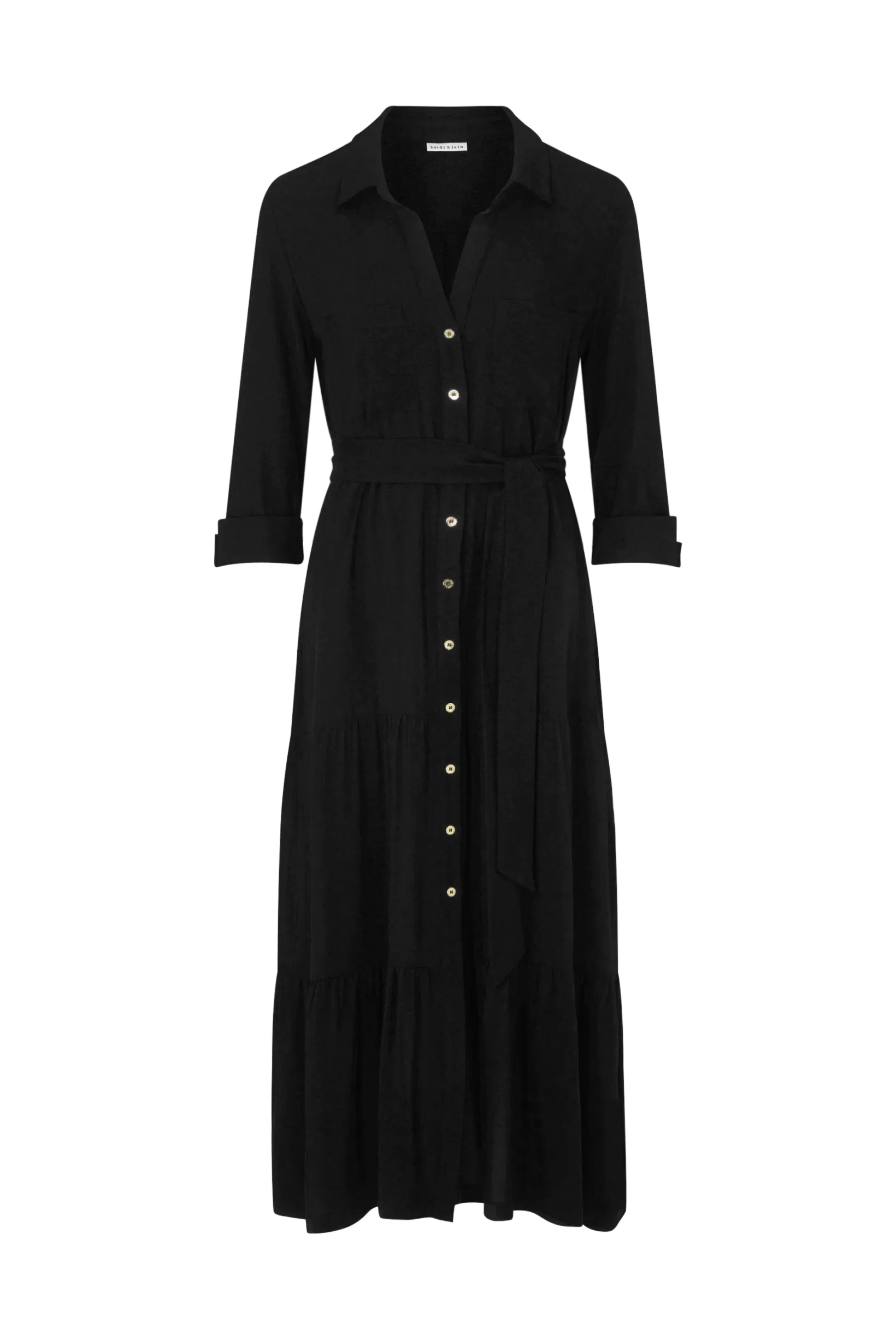 Black Maxi Shirt Dress^Heidi Klein Cheap