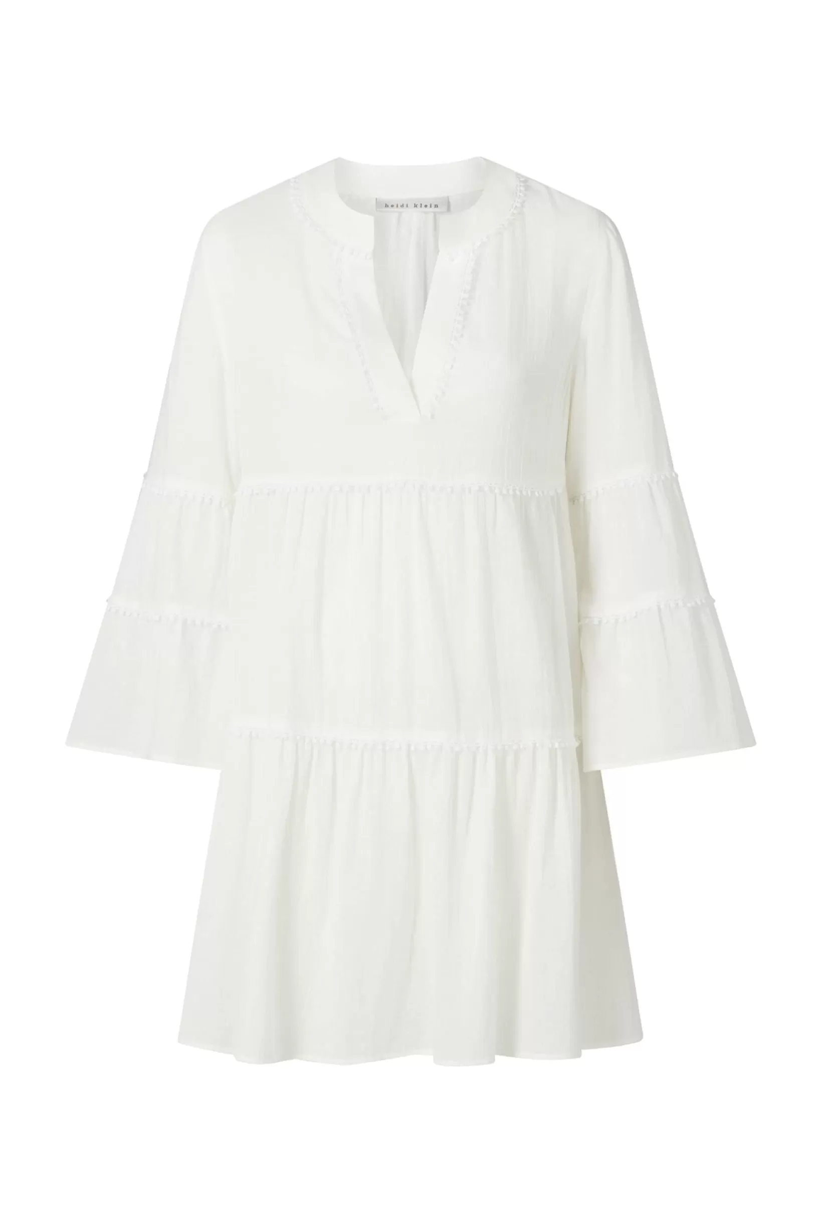 Casablanca V-Neck Flared Sleeve Kaftan^Heidi Klein Best