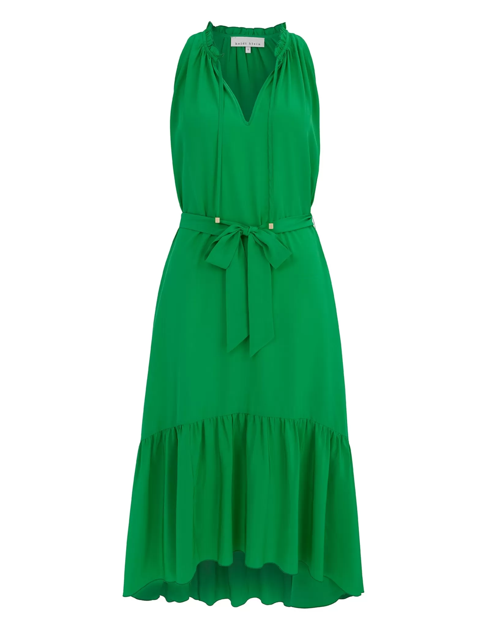 Chamarel Silk Frill Midi Dress^Heidi Klein Clearance