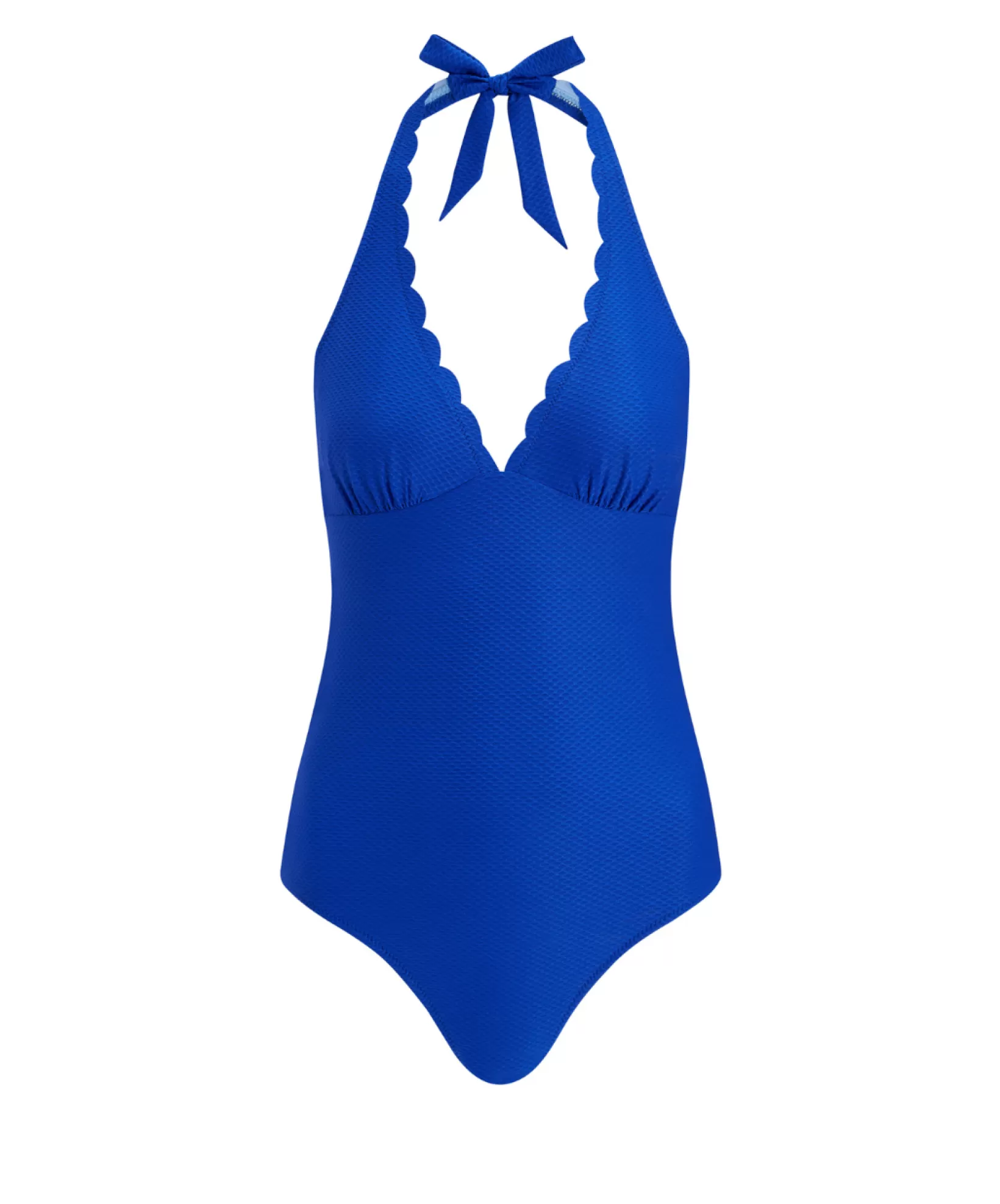 Forio Scallop Halterneck Swimsuit^Heidi Klein Fashion