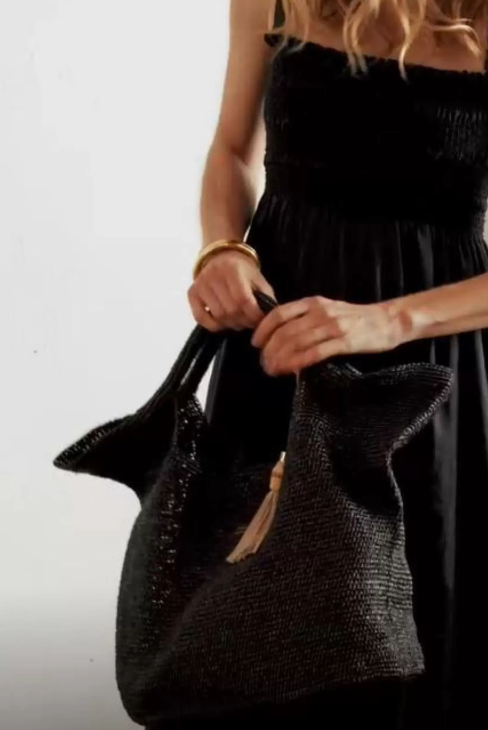 Grace Bay Medium Raffia Bucket Bag^Heidi Klein New