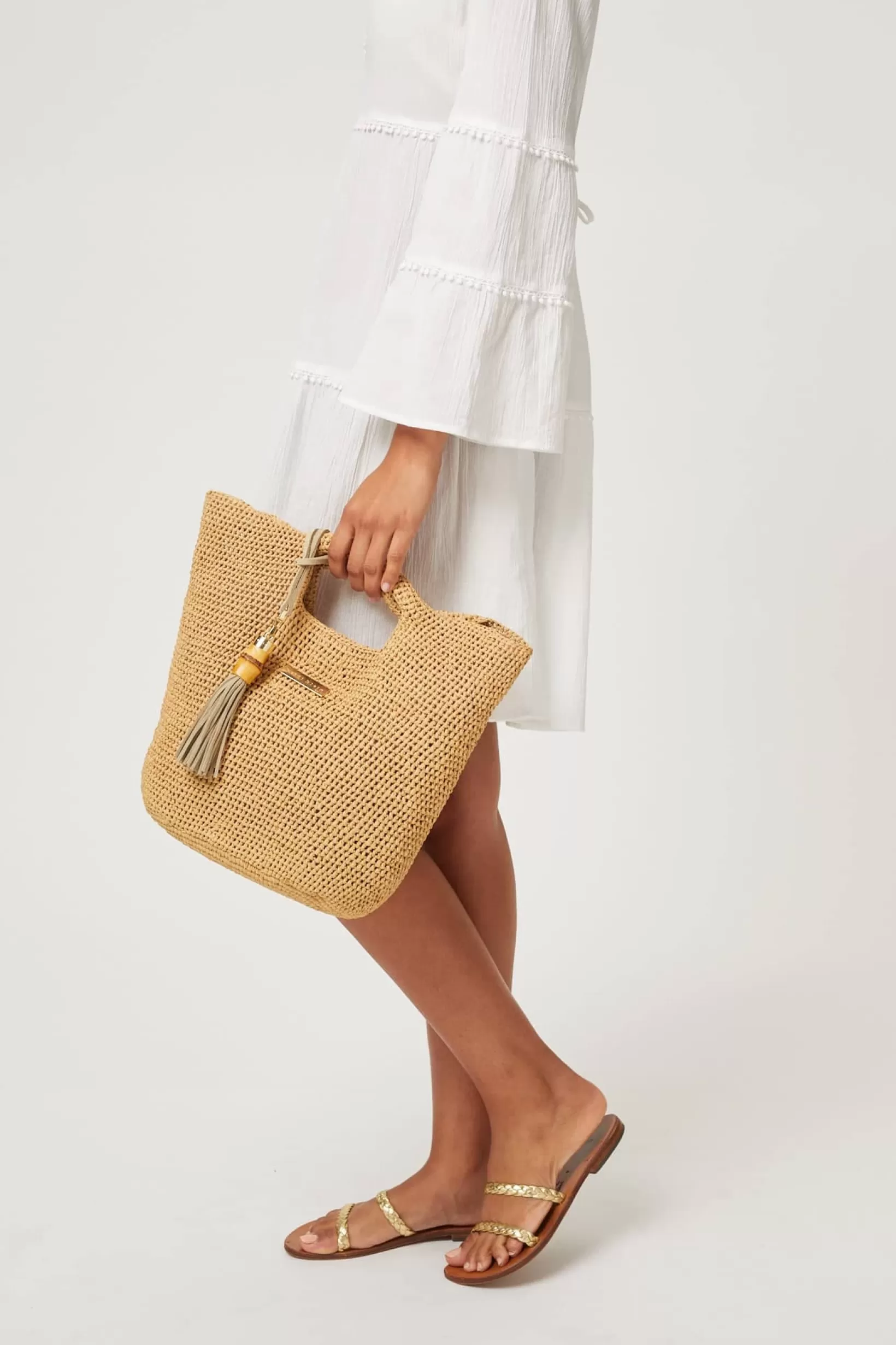 Grace Bay Mini Raffia Bucket Bag^Heidi Klein Sale