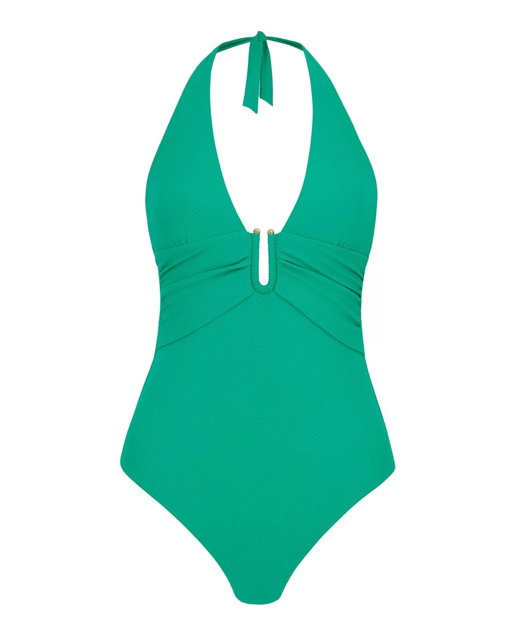 Jade U-Bar Halterneck Swimsuit^Heidi Klein Fashion