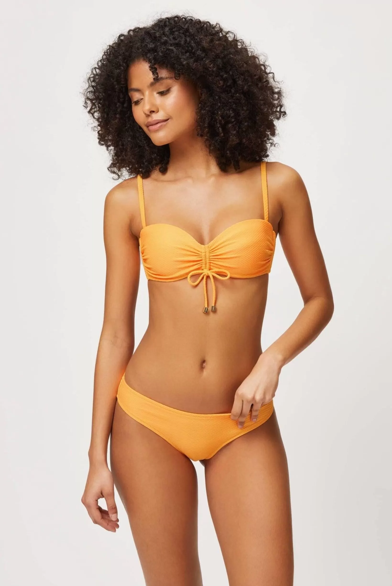 Marrakesh Ruched Bandeau Bikini^Heidi Klein Best Sale