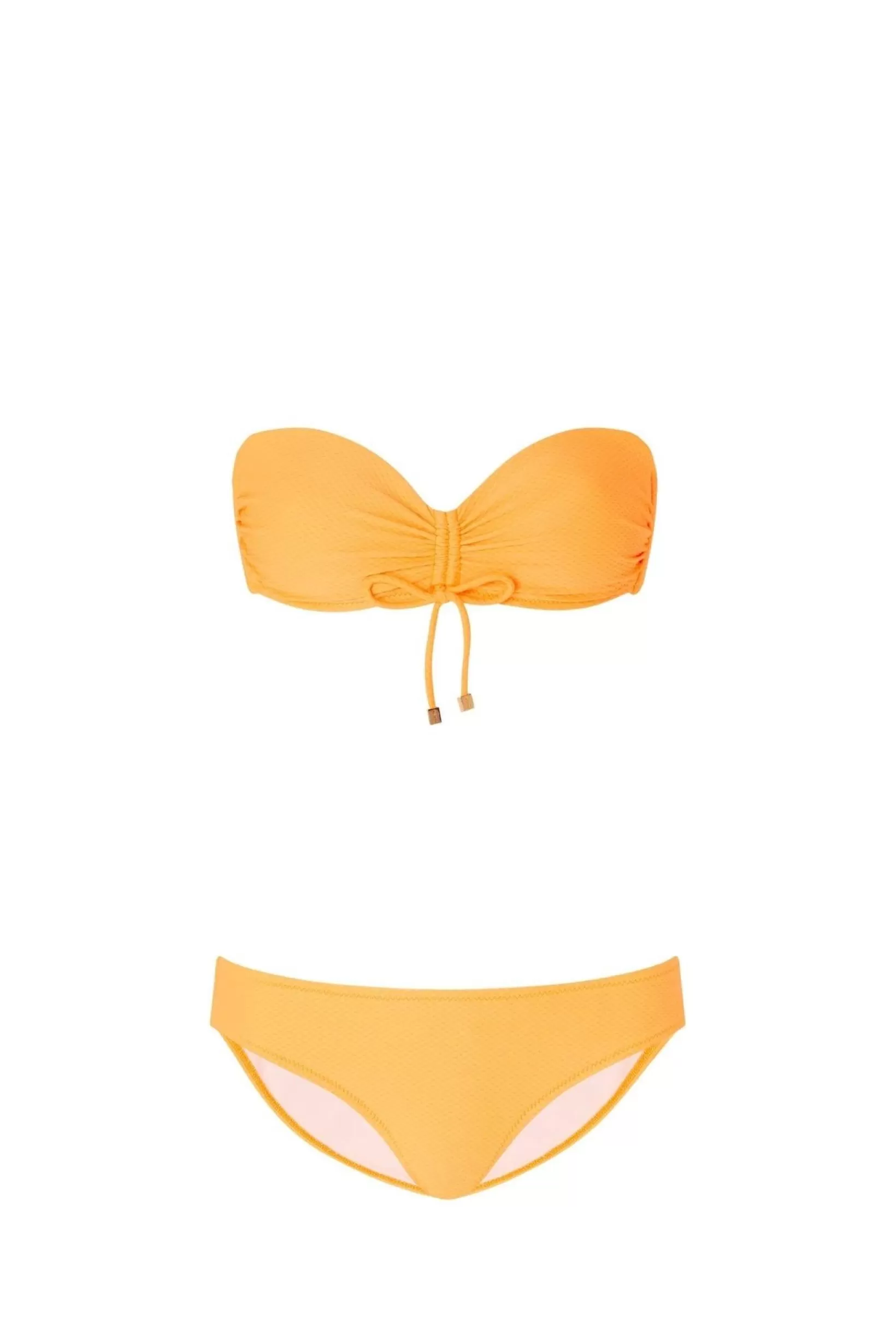 Marrakesh Ruched Bandeau Bikini^Heidi Klein Best Sale