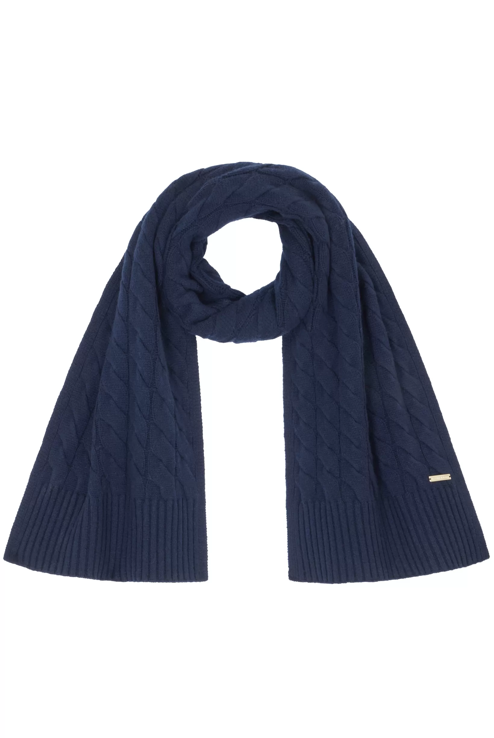 Meribel Cable Knit Scarf^Heidi Klein Shop