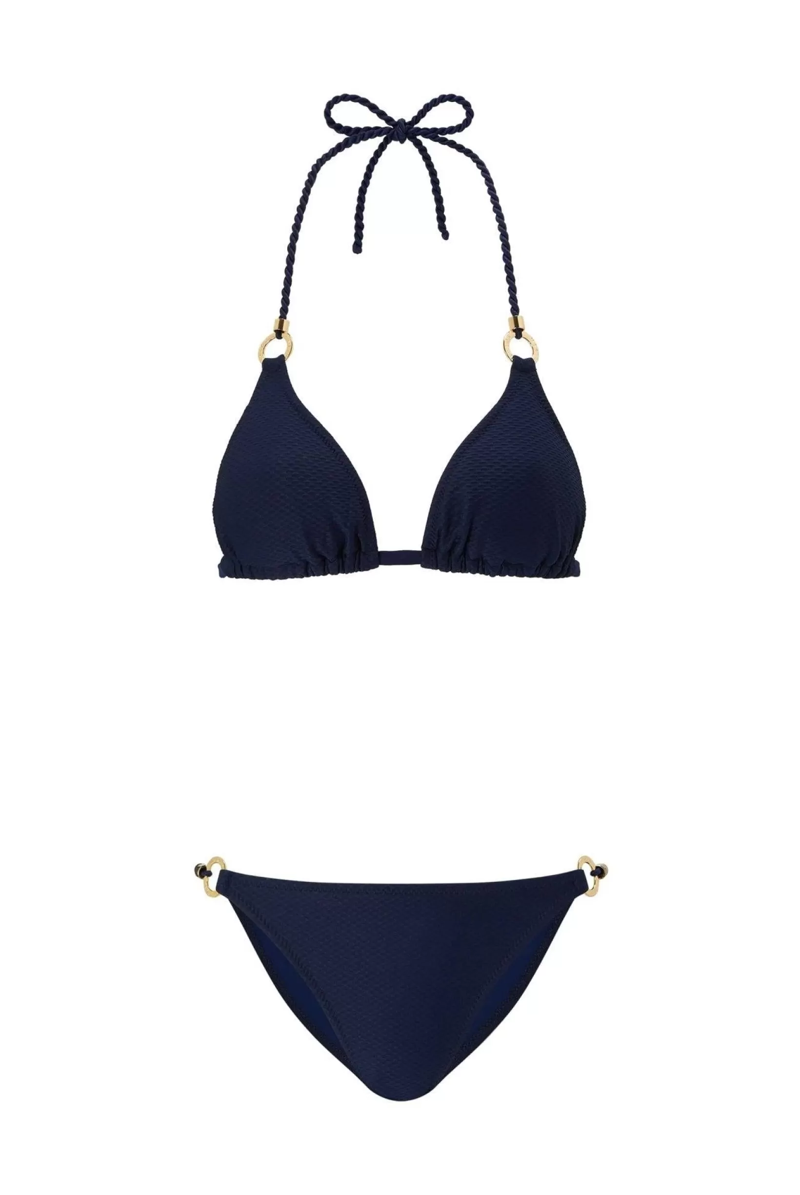 Navy Ring Triangle Bikini^Heidi Klein Shop
