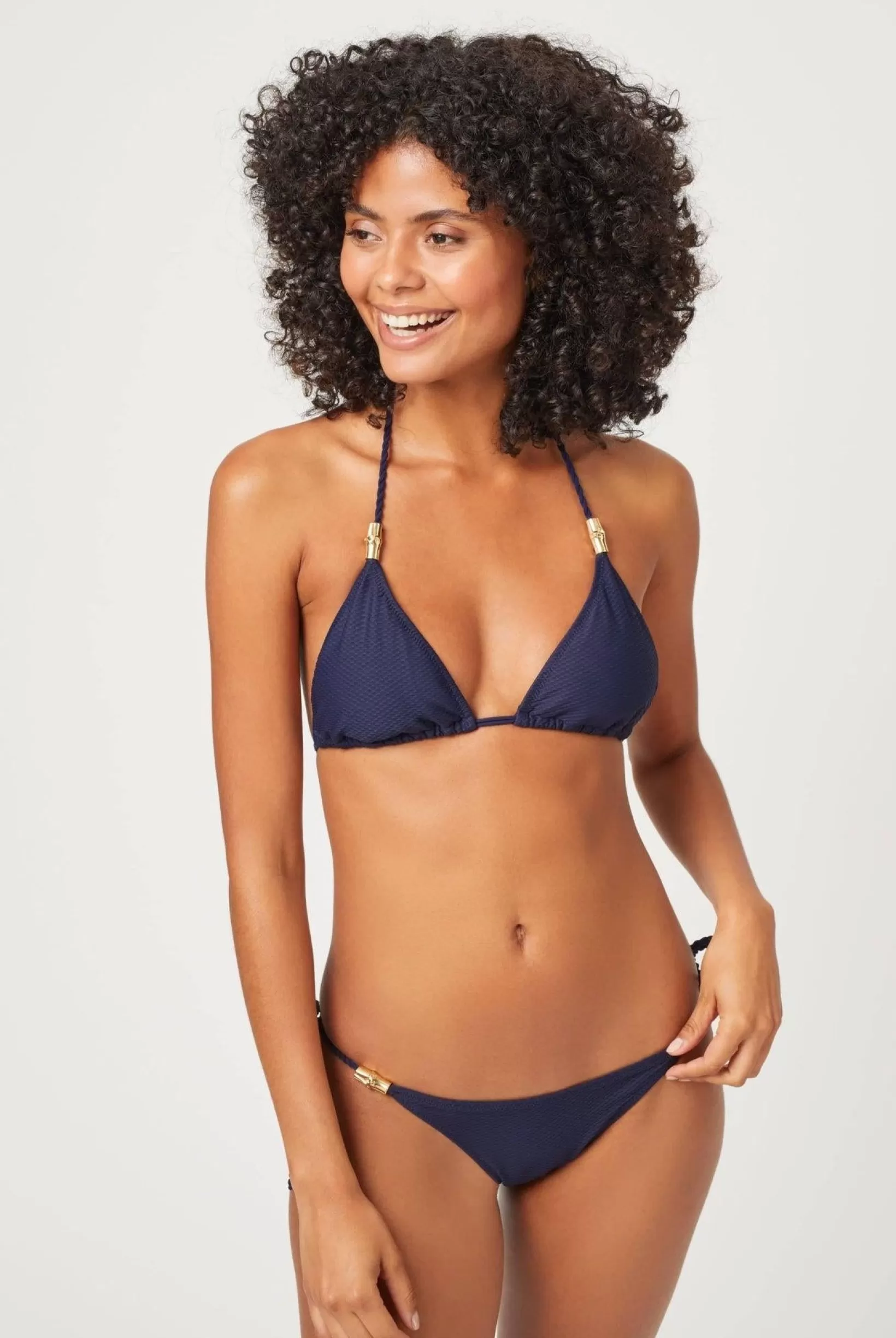Navy Triangle Bikini^Heidi Klein Store
