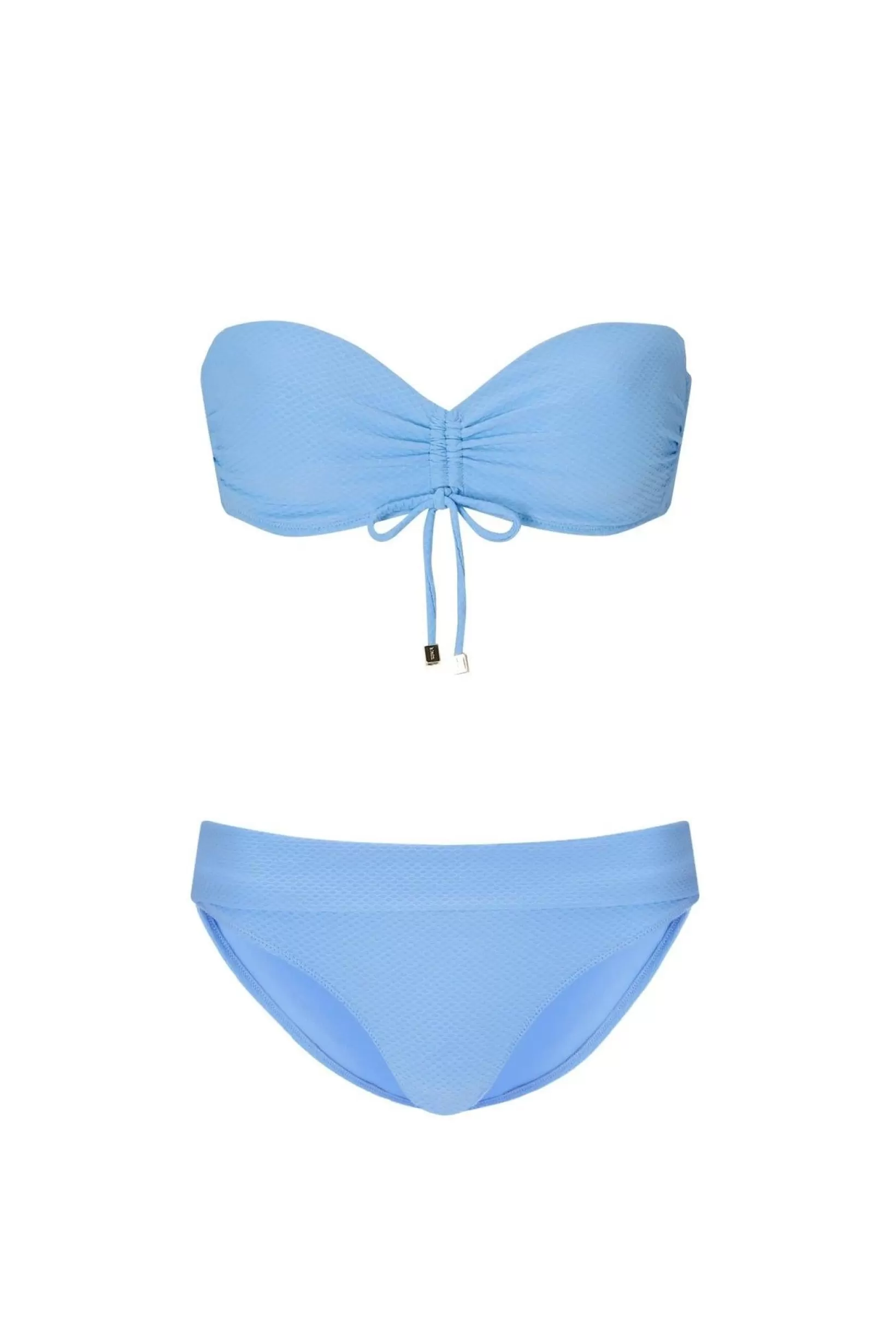 Ocean Tide Ruched Bandeau Bikini^Heidi Klein Cheap