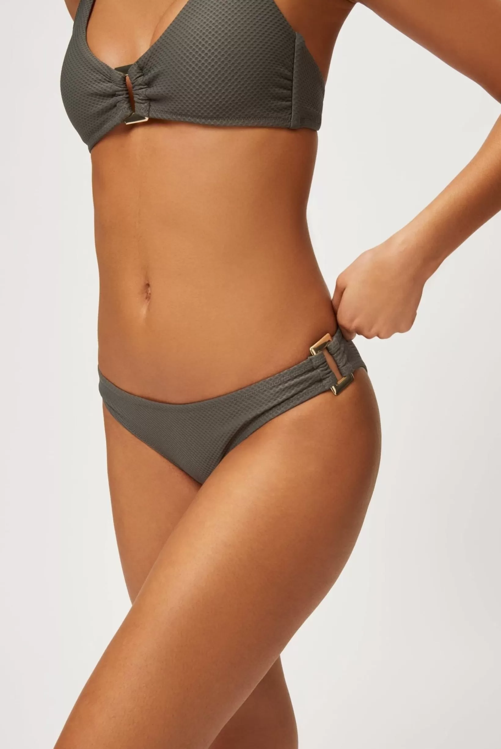 Olive Green Rectangle Bottom^Heidi Klein Best