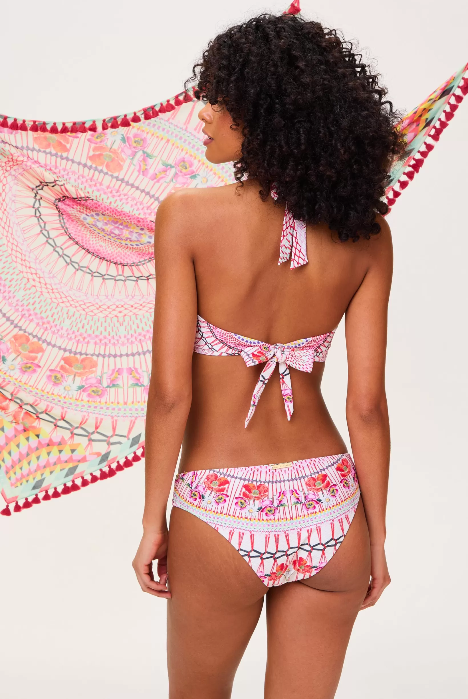 Pomegranate U-Bar Halterneck Bikini^Heidi Klein Discount