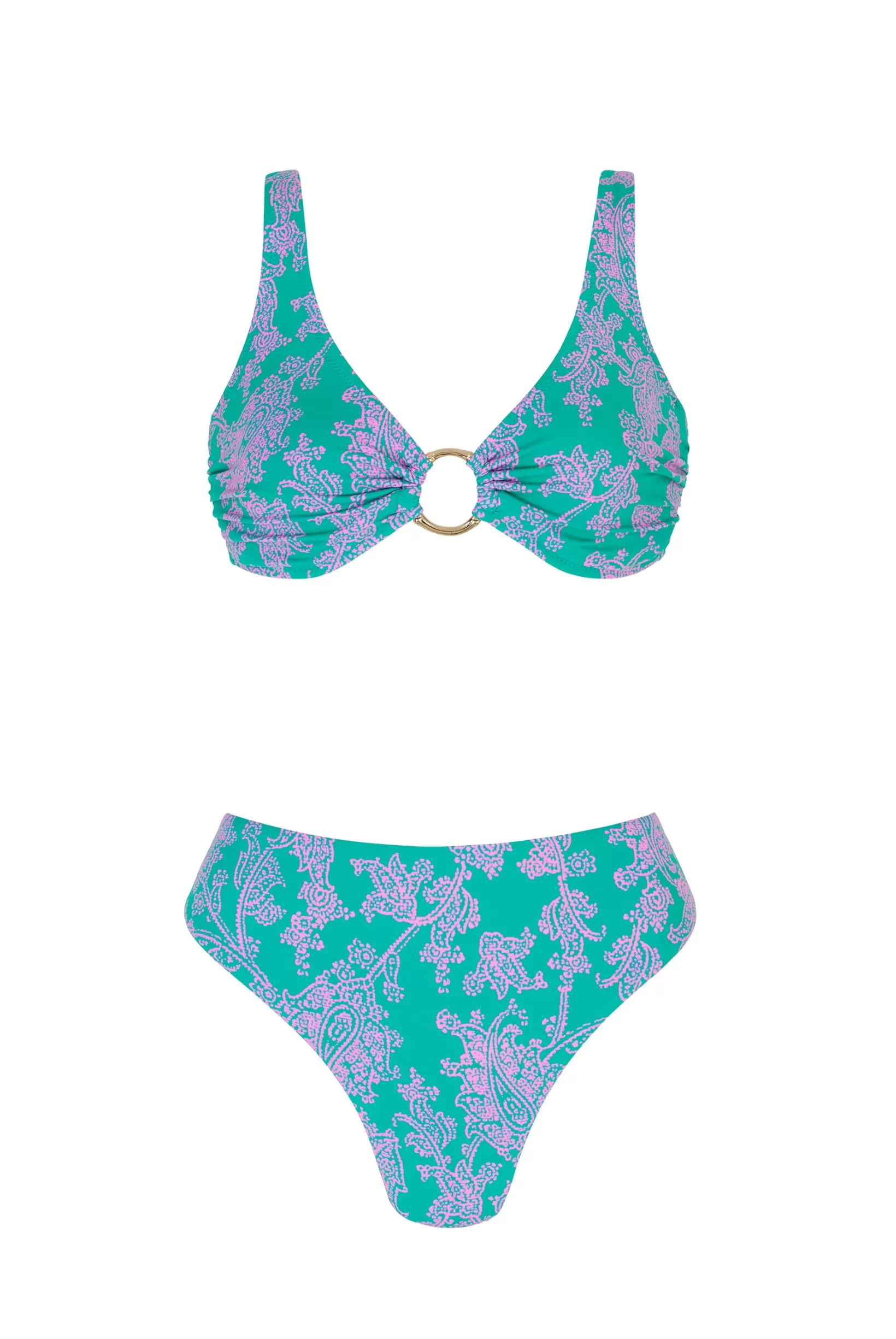 Santa Rosa Ring Plunge Bikini^Heidi Klein Outlet
