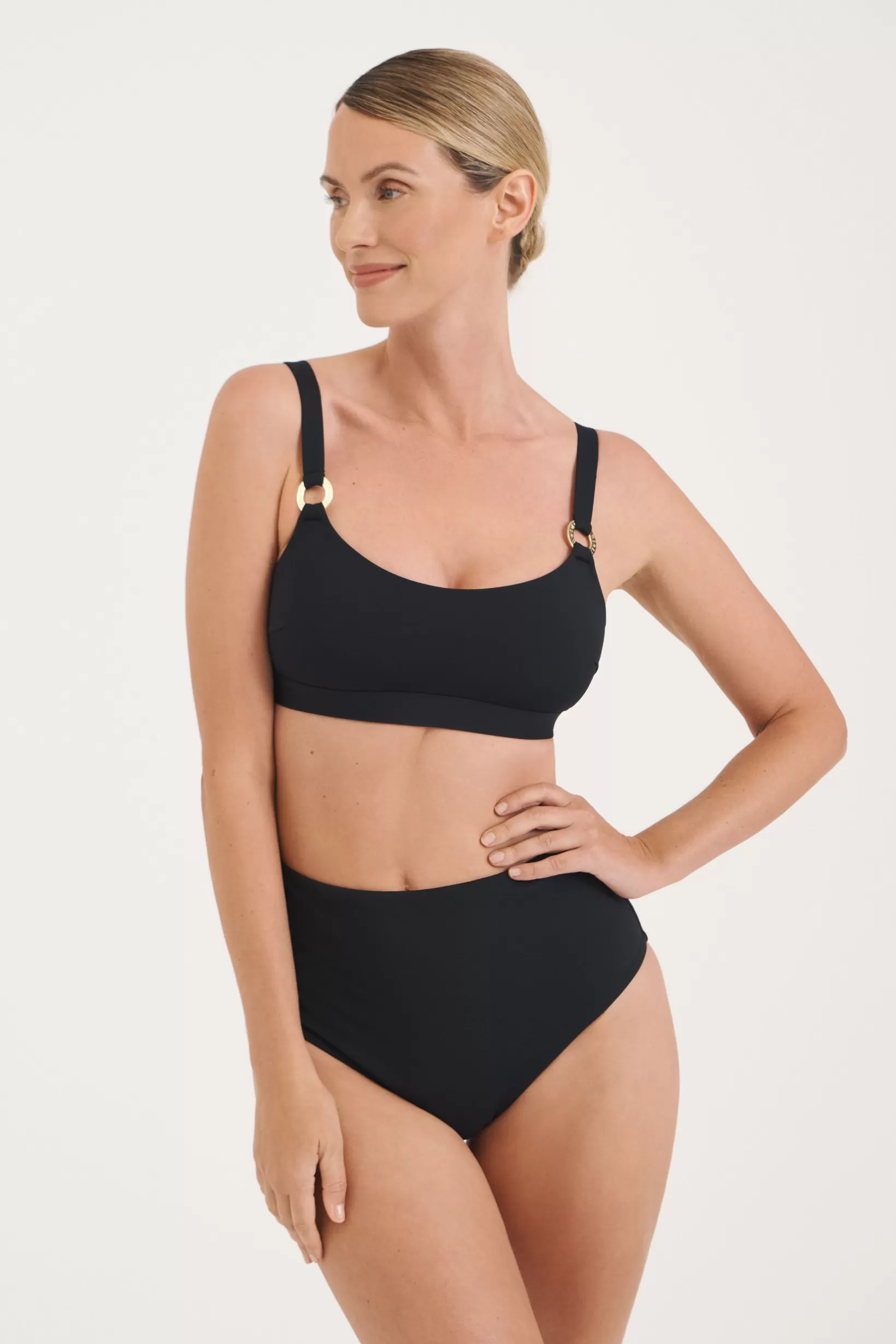 Sculpt Black Scoop Bikini^Heidi Klein Store