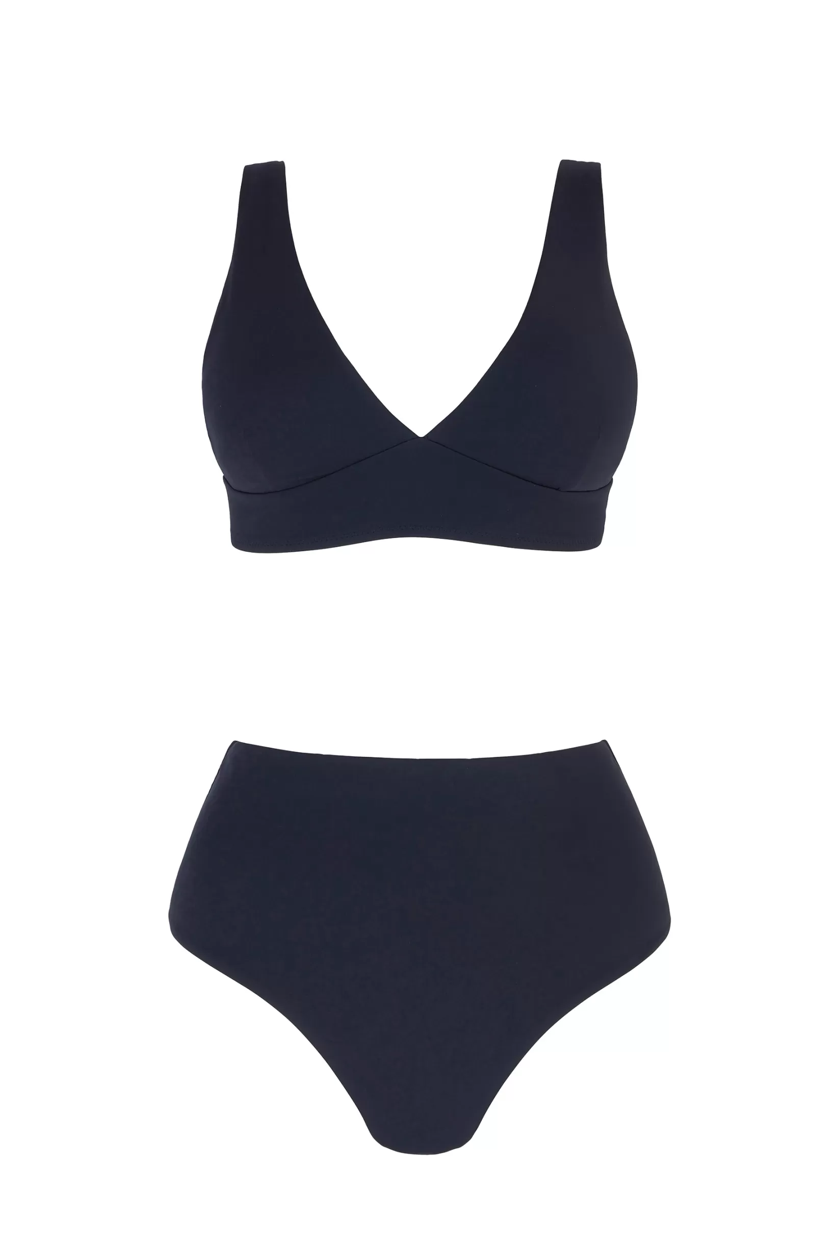 Sculpt Black V-Neck Bikini^Heidi Klein Flash Sale