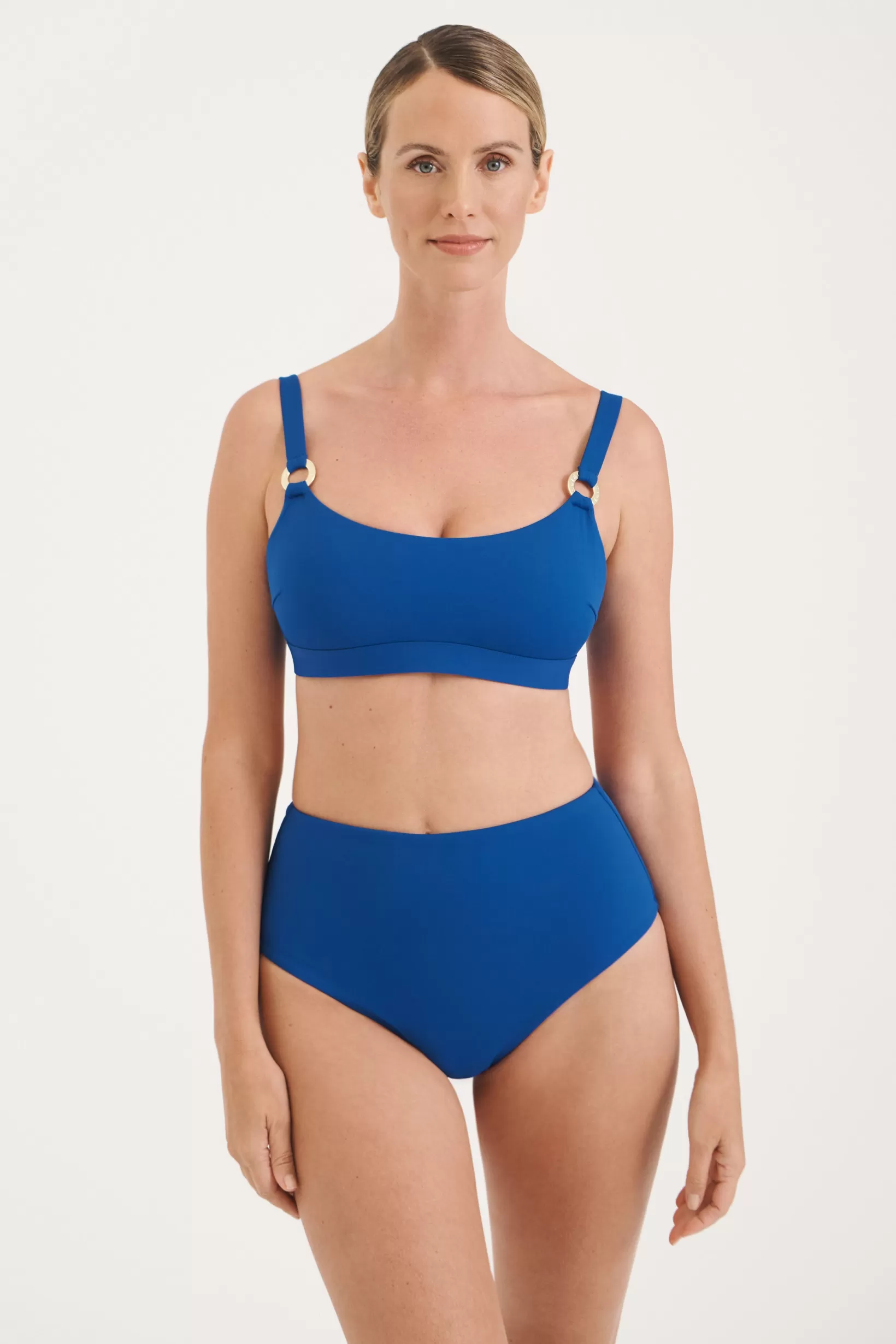 Sculpt Blue Scoop Bikini^Heidi Klein Fashion