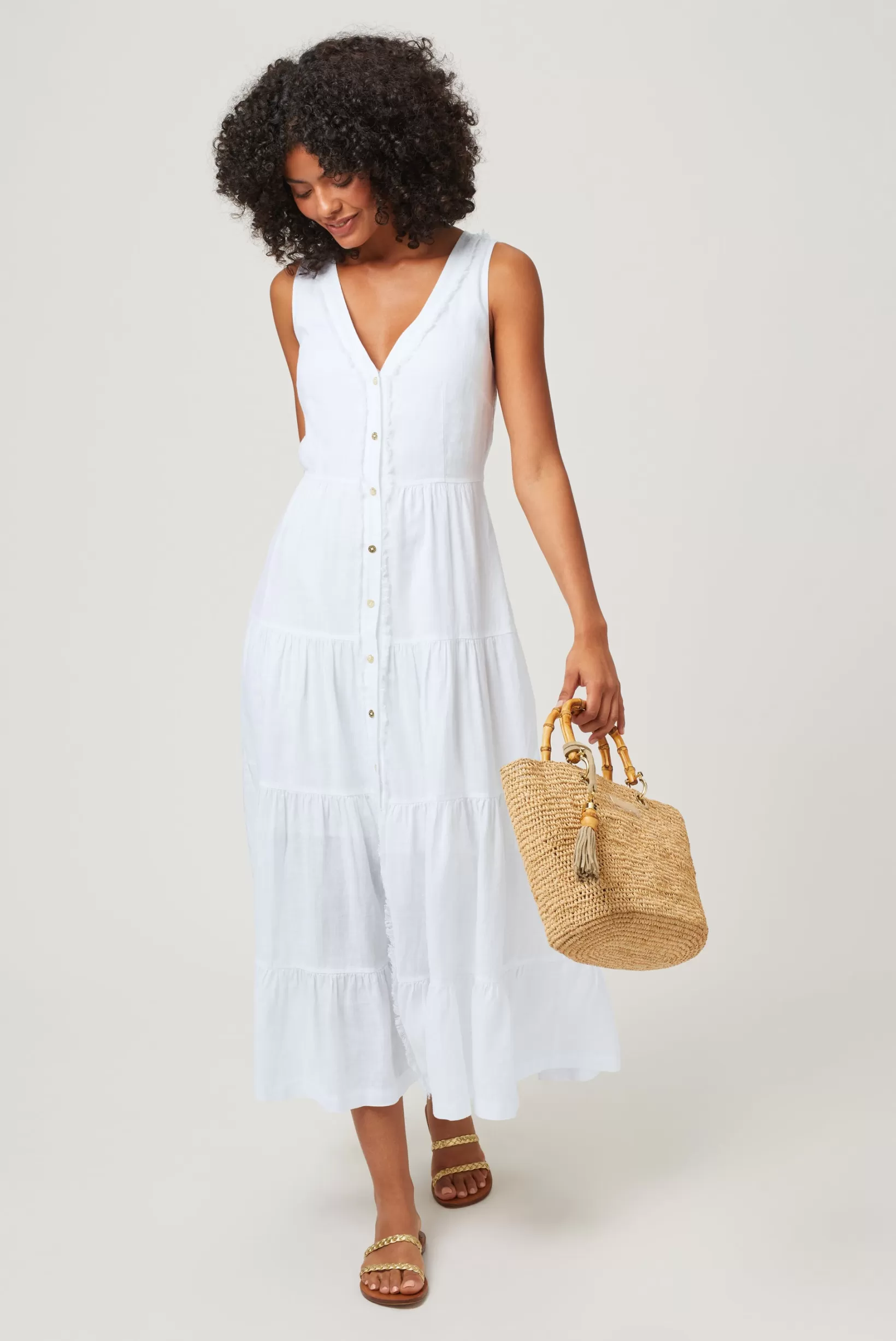 Bay Plunge Maxi Dress^Heidi Klein Outlet